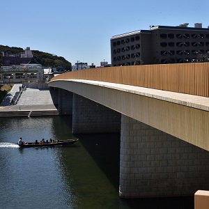 特選「真新しい木の橋」